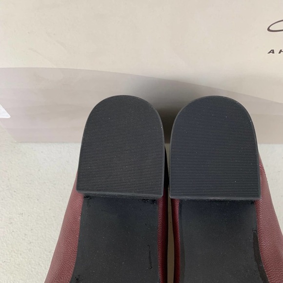 Soft Style Ginny Wine slip on Moc Toe Block Heeled Pump Women's US 7 M - Picture 7 of 10